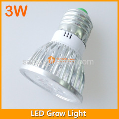 E27 3W LED grow bulb mini type
