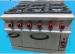 Commercial Convection Fan Gas Electric Oven With 2 Halogen Lights / Adjustable Legs