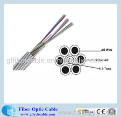 24 core G652D single mode Stranded Stainless Steel Tube OPGW cable