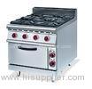 Professional Convection Gas Electric Oven With Black Porcelain Drip Pan
