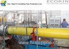 Polyurethane Pipe Insulation Continuous Production Line With Extruder Machine