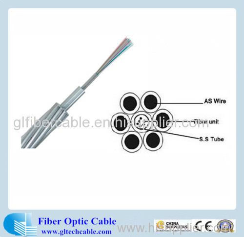 48 core G652D fiber optic overhead ground wire opgw cable installation