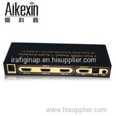 3X1 HDMI Switch 3D Support 1.4V 4KX2K