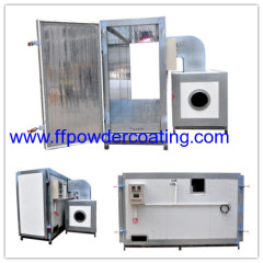 Gas fired powder coating oven