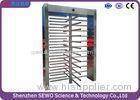 Heavy duty versatile full height turnstile gate for indoors and outdoors