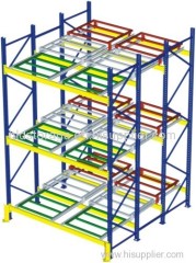 Storage Shelving Push-back Racking