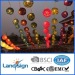 New High Qulaity Outdoor Decorative Led Garden Solar Light christmas outdoor led rattan ball string light