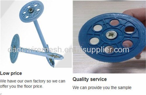  Plastic Insulation fixing nail insulation fastener