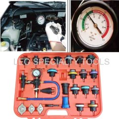 27pcs Multi-Function Master Cooling Radiator Pressure Tester with Vacuum Purge and Refill Kit