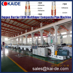 3 layer or 5 layer PE-RT EVOH Pipe extrusion machine/PERT EVOH tube making machine/PER-T EVOH pipe production linepipe