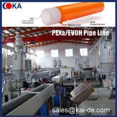 3 layer or 5 layer PE-RT EVOH Pipe extrusion machine/PERT EVOH tube making machine/PER-T EVOH pipe production linepipe