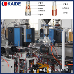 3 layer or 5 layer PE-RT EVOH Pipe extrusion machine/PERT EVOH tube making machine/PER-T EVOH pipe production linepipe