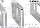 Automatic Entrance Swing Gate Turnstiles with Fingerprint Attendance System