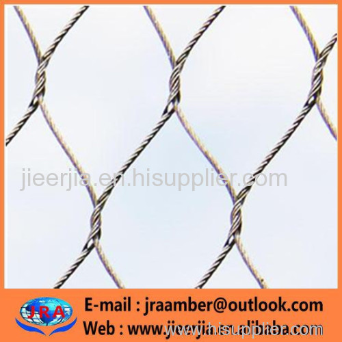 /balustrade mesh Hand Woven Stainless Steel Netting Stainless Steel Netting Supplier Stainless Steel Zoo Animal Cage M