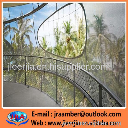 /balustrade mesh Hand Woven Stainless Steel Netting Stainless Steel Netting Supplier Stainless Steel Zoo Animal Cage M