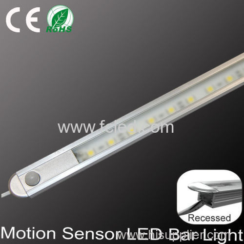 Recessed LED Aluminum strip light with Motion sensor