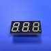 3 digit 0.52" white led display; 3 digit white 0.52" 7 segment