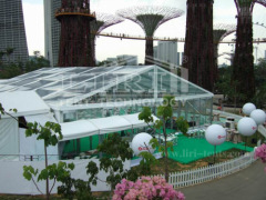 20x25m clear top tents with aluminum structure for wedding