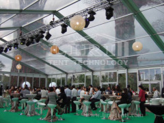 20x25m clear top tents with aluminum structure for wedding