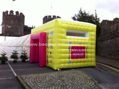 Colorful mini inflatable advertising tent