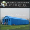 Commercial blue color inflatable tent