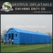 Inflatable warehouse tent for storage