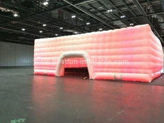 Decoration large waterproof light up inflatable tent used in wedding