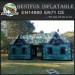 Blue pvc inflatable party tent