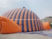 Inflatable sport tent for commercial