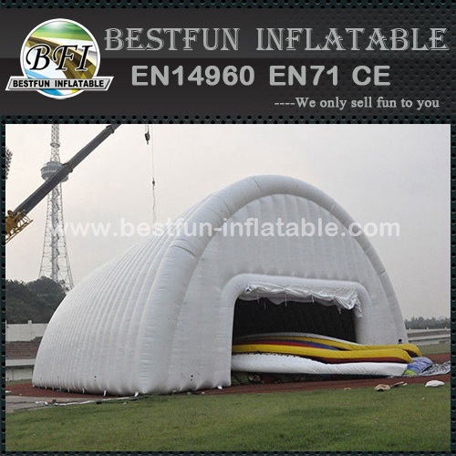 Professional outdoor white pvc inflatable sport tent for event