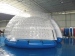 Inflatable yard tent white pvc tarpaulin