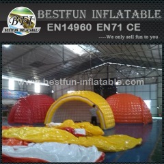 Blow up inflatable portable meeting igloo dome tent