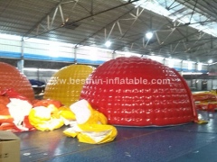 Water proof 6m diameter pvc tarpaulin air dome