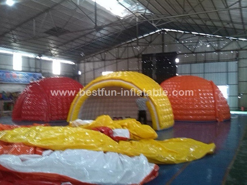 Water proof 6m diameter pvc tarpaulin air dome