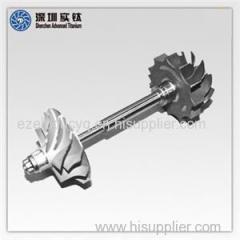 Titanium-aluminium Turbine Wheel Product Product Product