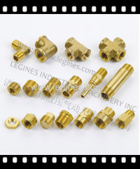 BRASS COUPLING SAE FITTINGS