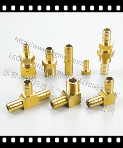 HOSE BRAB;BRASS FITTINGS:HOSE BRAB TP MALE PIPR:PUHS ON:HOSE:MINI HOSE BRAB:TEE