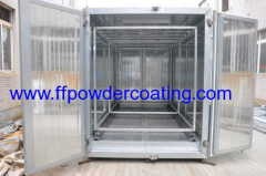 Gas/LPG fired powder curing oven