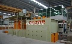 Artificial marble production line