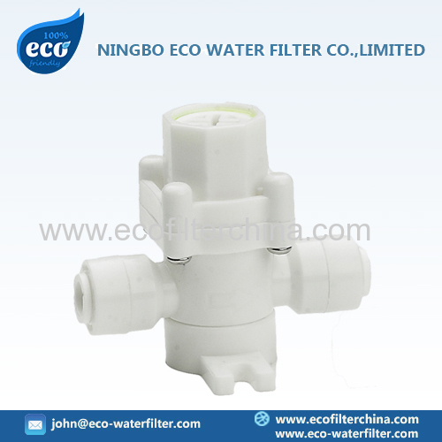 pressure reducing valve for water