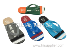 new style EVA/PVC flip flops/men beach slippers