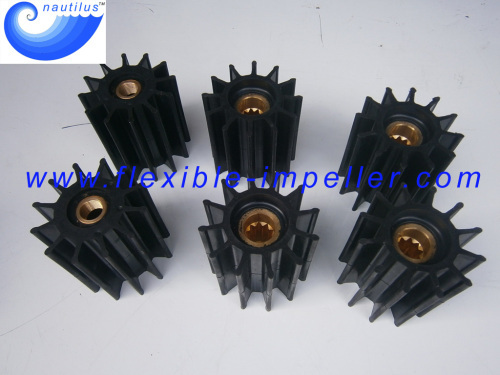 Flexible Rubber Impeller for Marine Engine Raw Water Pumps Replace CATERPILLAR 296-8388 2968388