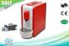 Energy Saving System Red Coffee Maker Programmable For Different Capsules