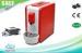 Energy Saving System Red Coffee Maker Programmable For Different Capsules