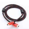 Gold HD Audio Video Cable Male To Male 1080p Hd Projectors 3D HDMI Cable Laptop / Xbox