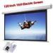 120 inch 16 To 9 Electric Projection Screen Wall Mount For Digital Cinema Projector