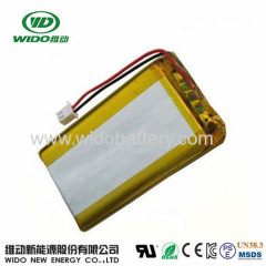rechargeble battery 105080 with capacity 5000mAh 3.7V li-polymer battery factory batteries