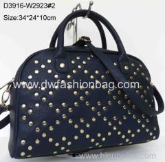 Fashion lady hand bag/PU leather handbag