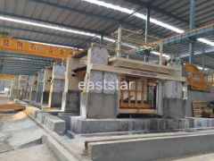 Diamond frame saw for marble