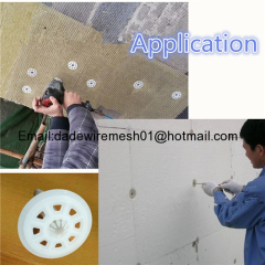 Plastic Cap Heat Preservation Dowel Nail/insulation supporting pin wholesalers